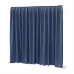 Wentex Pleated Drape Blue (3m x 4m)