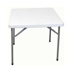 3ft Square Fold Flat Table