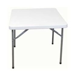 2ft Square Fold Flat Table