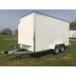 Blueline 14'x6'x7' Tandem Axle Box Van Trailer Drop Down Tail Gate -BLV351467RTG