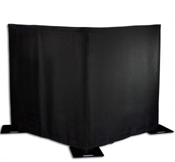 Wentex Flat Drape Black (6m x 4m)