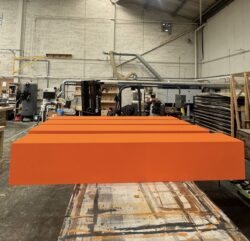 Border Seating Bench / Set Side 2440mm x 400mm x 400mm - Orange